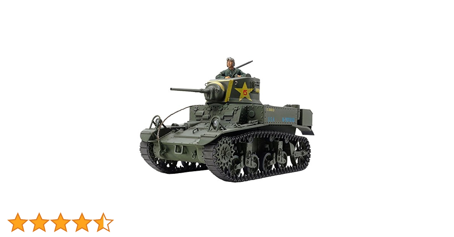 タミヤ 1/35 ミリタリーミニチュアシリーズ No.360 アメリカ軽戦車 M3 スチュアート 後期型 プラモデル 35360 タミヤ 1/35 ミリタリーミニチュアシリーズ 1/35 アメリカ軽戦車